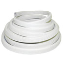 TACO Flexible Vinyl Trim - 3/8" Opening x 5/8"W x 25'L - White V30-1312W25-1